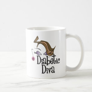 Zuckerkranke Diva Tasse