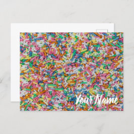 Zuckerkraut farbenfrohe Hintergrundgeschenk Feiertagspostkarte