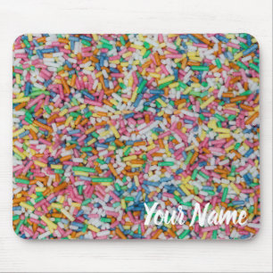 Zuckerkraut farbenfrohe Hintergrundgeschenk Mousepad
