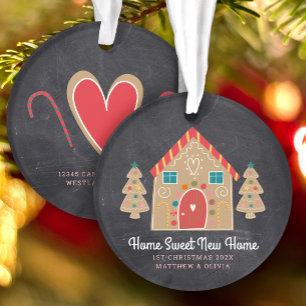 Zuckerkuchen Neue Heimat Schiefertafel Weihnachten Ornament