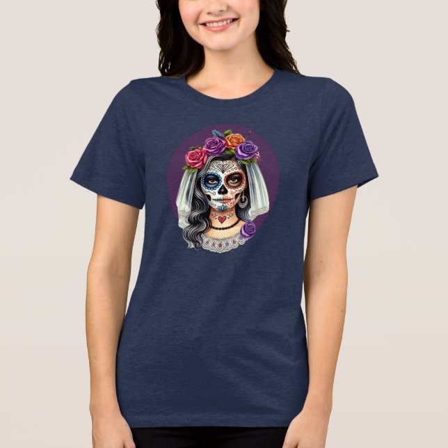 Zuckerkulbrücke I Tri-Blend Shirt (Vorderseite)