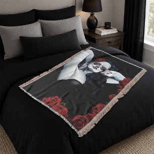 Zuckerkuller Rote Rosen schwarz Decke