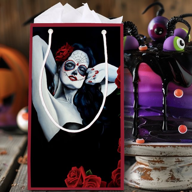 Zuckerkuller Rote Rosen schwarz Kleine Geschenktüte (Von Creator hochgeladen)