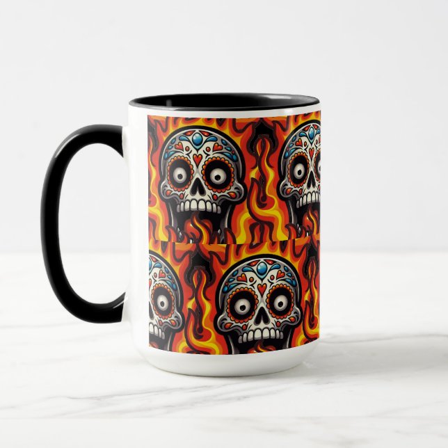 Zuckerkultur - Glanzschädel Tasse (Links)