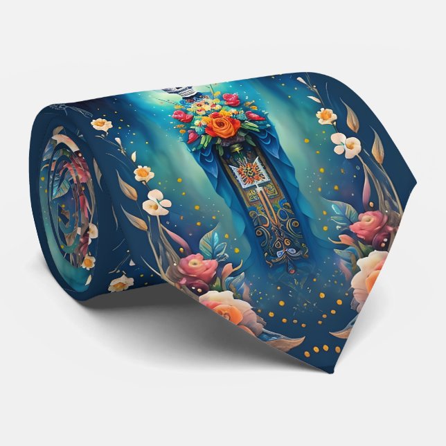 Zuckerkunst - Feiern Sie Mexikos Traditionen Krawatte (Gerollt)