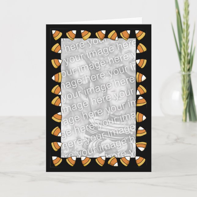 Zuckermais Karte (Vorderseite)