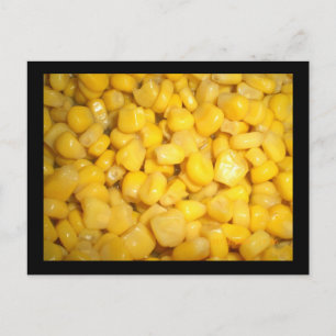 Zuckermais Postkarte