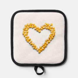 Zuckermaisherz Topflappen