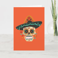 Zuckern Sie Skull Dia de Muertos mit