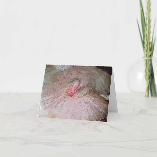 Zuckerpflaume Feiertagskarte (Vorderseite)