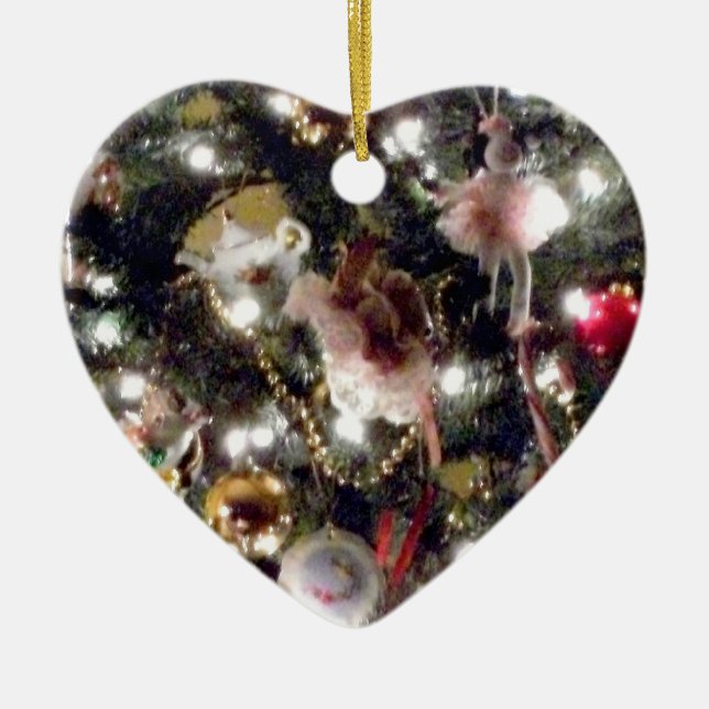 "Zuckerpflaume" Keramikornament (Vorne)