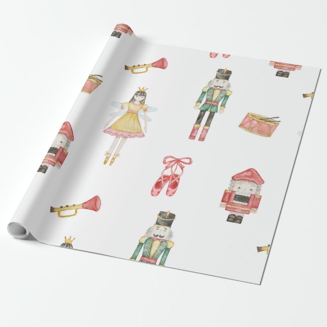 Zuckerpflaumenfee Geschenkpapier (Ungerollt)