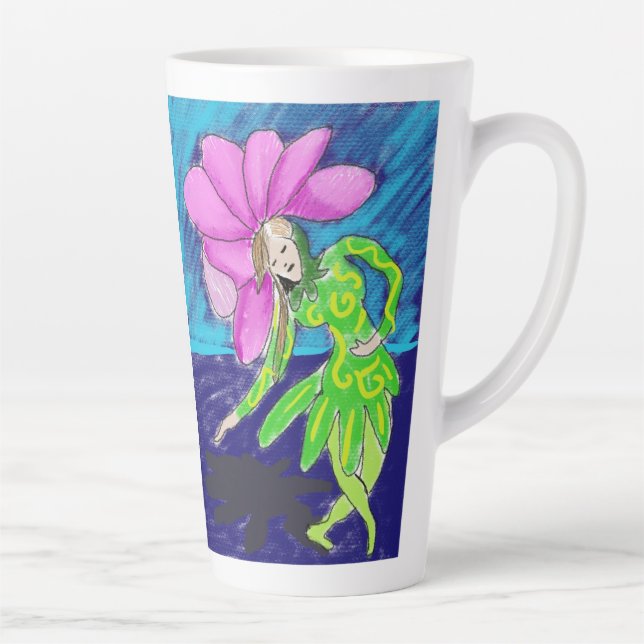Zuckerpflaumenfee-Latte-Tasse Milchtasse (Rechts)
