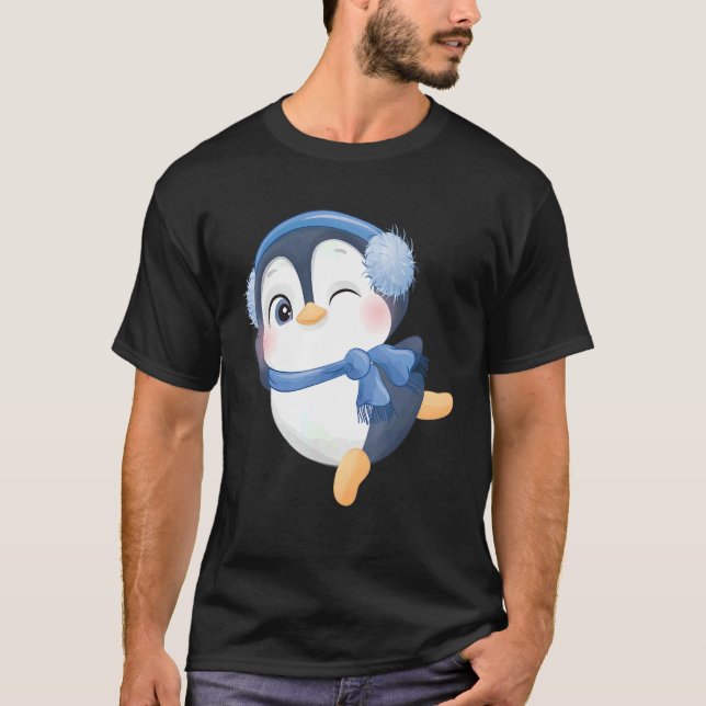 Zuckerpinguin 1 T-Shirt (Vorderseite)