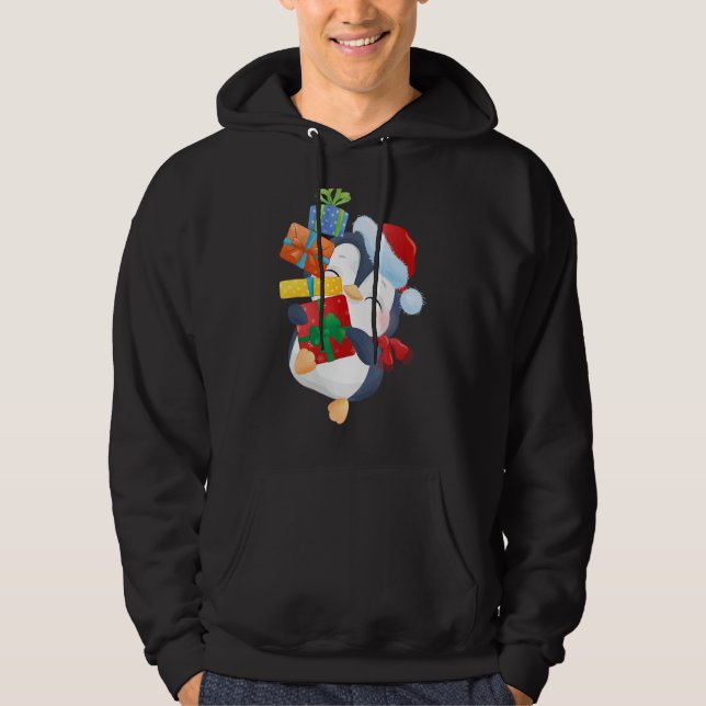Zuckerpinguin Hoodie (Vorderseite)