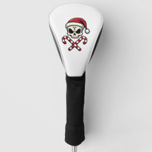 Zuckerrohr-Crew-Totenkopf-Weihnachten 2025 Lustige Golf Headcover