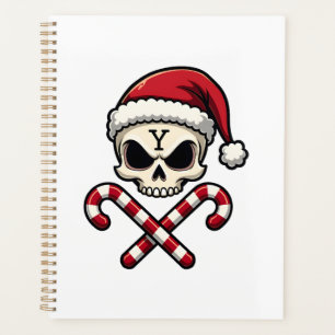 Zuckerrohr-Crew-Totenkopf-Weihnachten 2025 Lustige Planer