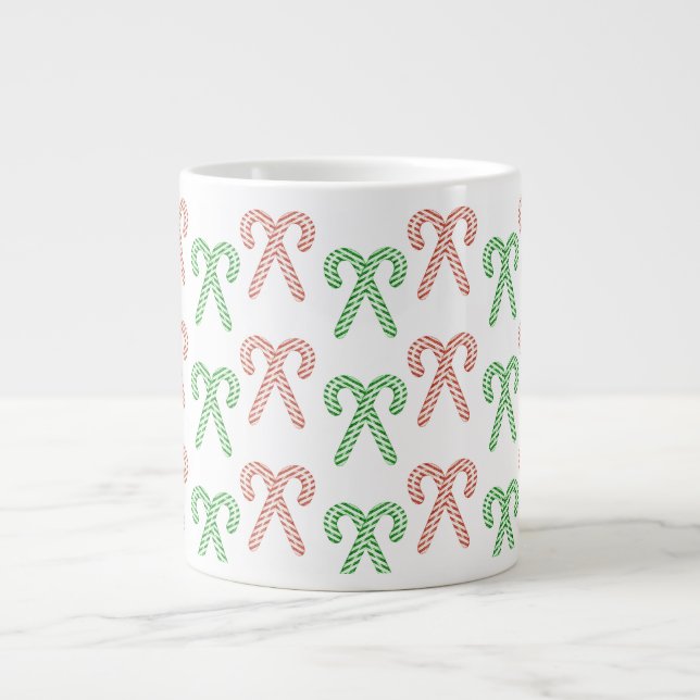 Zuckerrohr/Pfefferminze Jumbo-Tasse (Vorderseite)