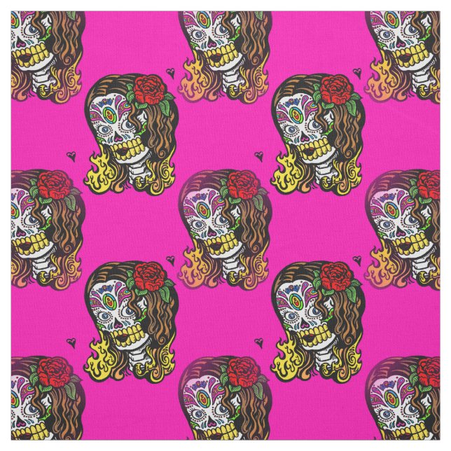 Zuckerrohr Stoff (Muster)