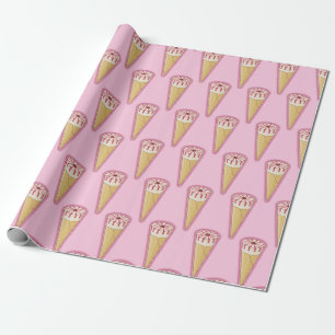 Zuckerrohreis Geschenkpapier