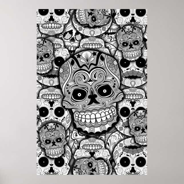 Zuckerrohrmuster Poster (Vorne)