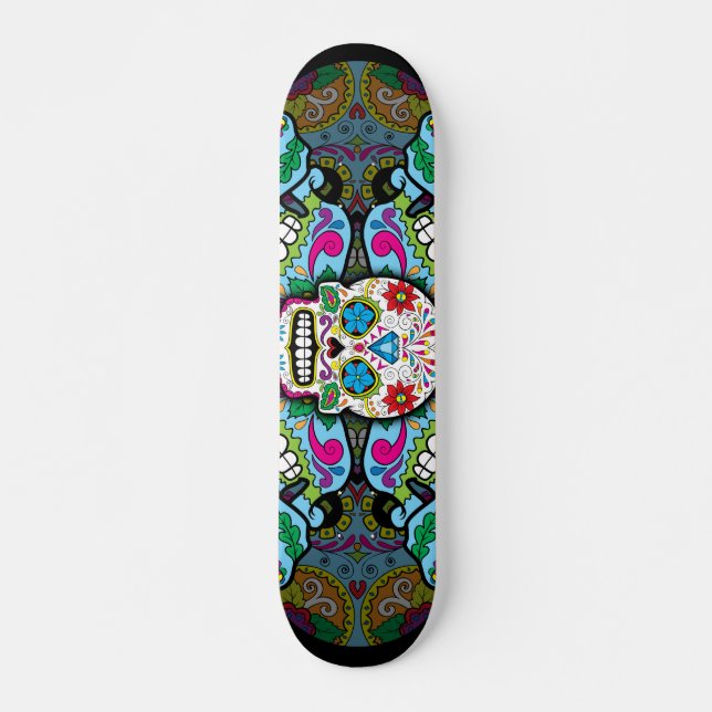 Zuckerrohrmuster Skateboard (Vorne)