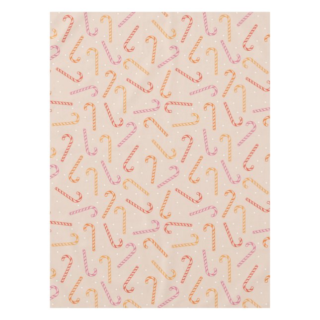 Zuckerrohrmuster Tischdecke (Vorderseite)