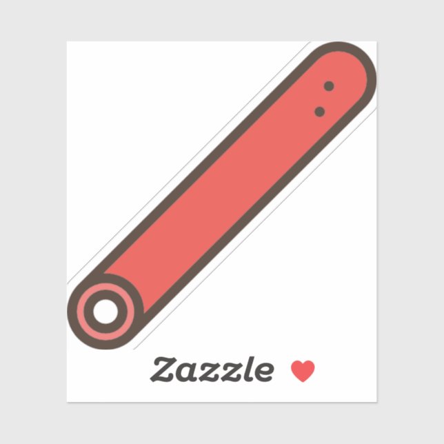 Zuckerrübe Aufkleber (Blatt)