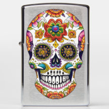 Zuckerschädel Art-Day des Toten ohne Hintergrund