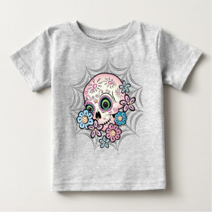 Zuckerschädel Baby T-shirt