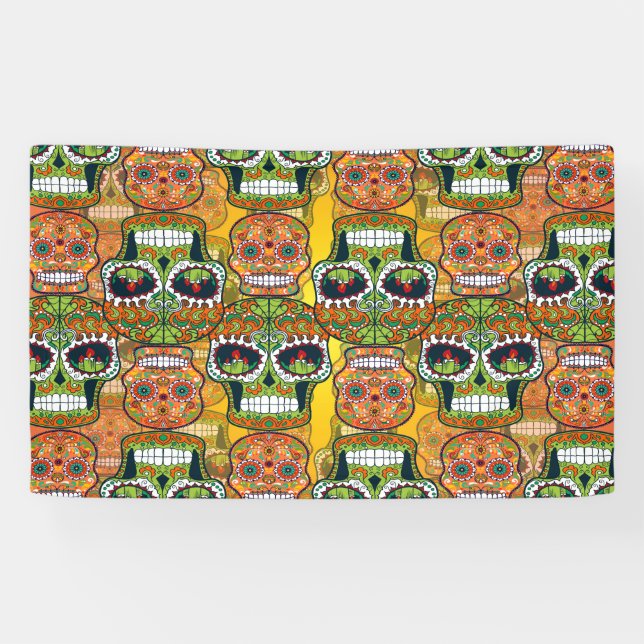 Zuckerschädel Banner (Horizontal)