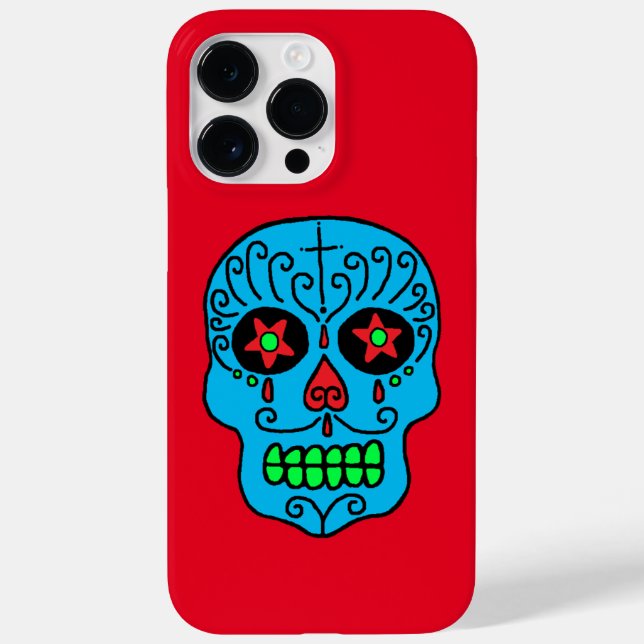 Zuckerschädel Case-Mate iPhone Hülle (Rückseite)