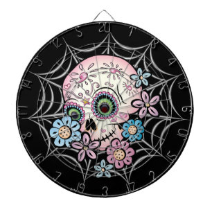 Zuckerschädel Dartscheibe