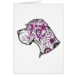 Zuckerschädel-Deutsche Dogge