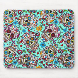 Zuckerschädel, Dia de los Muertos #1 Mousepad