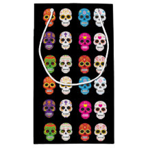 Zuckerschädel-Geschenk-Tasche