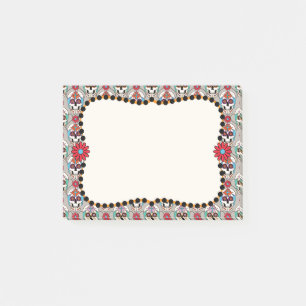 Zuckerschädel grafisch post-it klebezettel