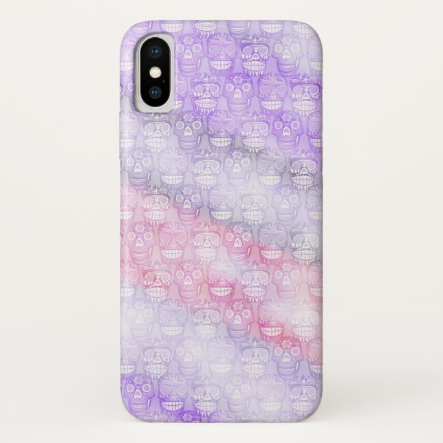 Zuckerschädel iPhone Fall Case-Mate iPhone Hülle (Rückseite)