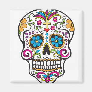 Zuckerschädel Magnet