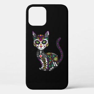 Zuckerschädel mexikanische Katze Halloween des Tot Case-Mate iPhone Hülle