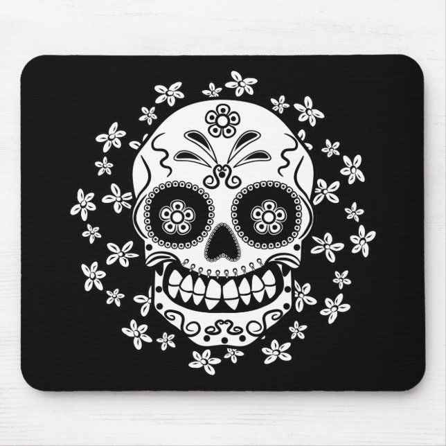 Zuckerschädel Mousepad (Vorne)