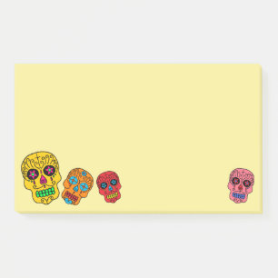 Zuckerschädel Post-it Klebezettel
