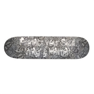 Zuckerschädel-Sicherheit Skateboard