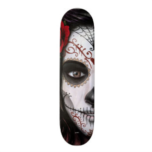 Zuckerschädel Skateboard