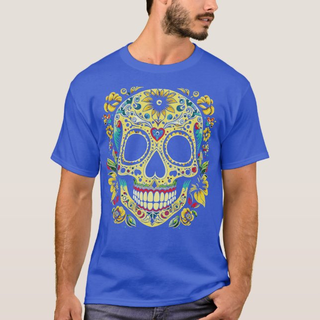 Zuckerschädel T-Shirt (Vorderseite)