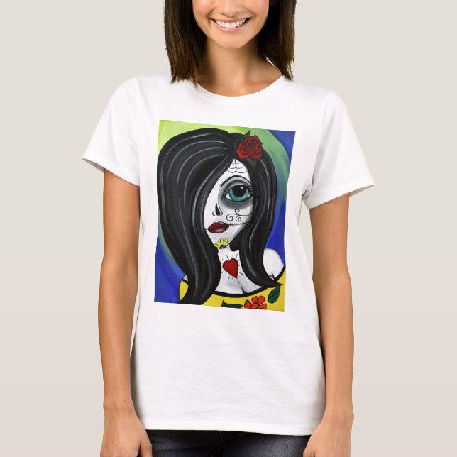 Zuckerschädel T-Shirt (Vorderseite)