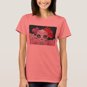 Zuckerschädel-T - Shirt Amelia Calavera