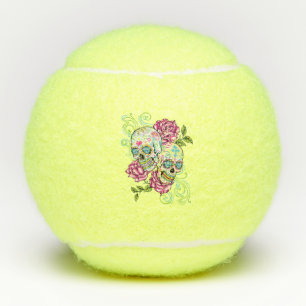 Zuckerschädel Tennisbälle