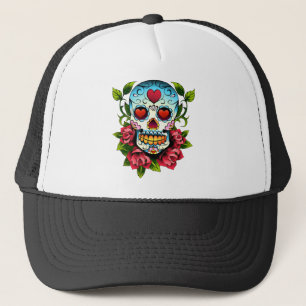 Zuckerschädel Truckerkappe