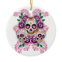 Zuckerschädel-Verzierung